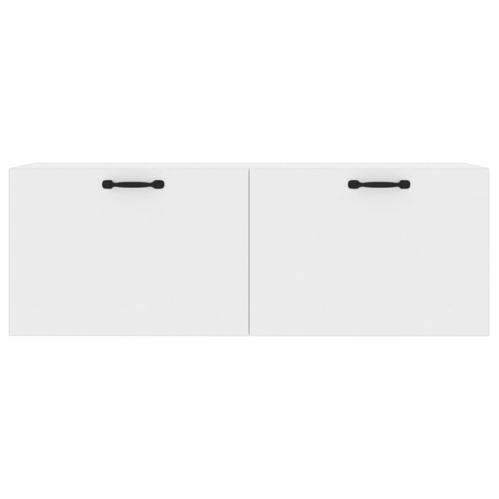 Wall Cabinet High Gloss White 100x36.5x35 cm Engineered Wood