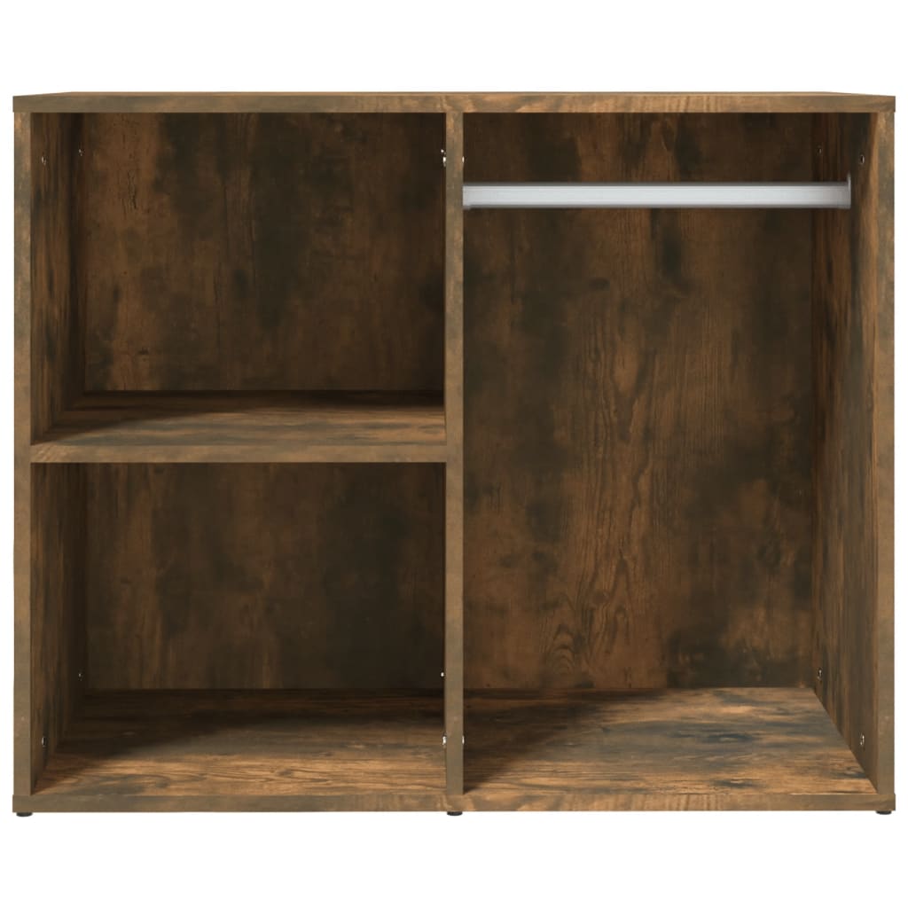 Dressing Cabinet Smoked Oak 80x40x65 cm Engineered Wood