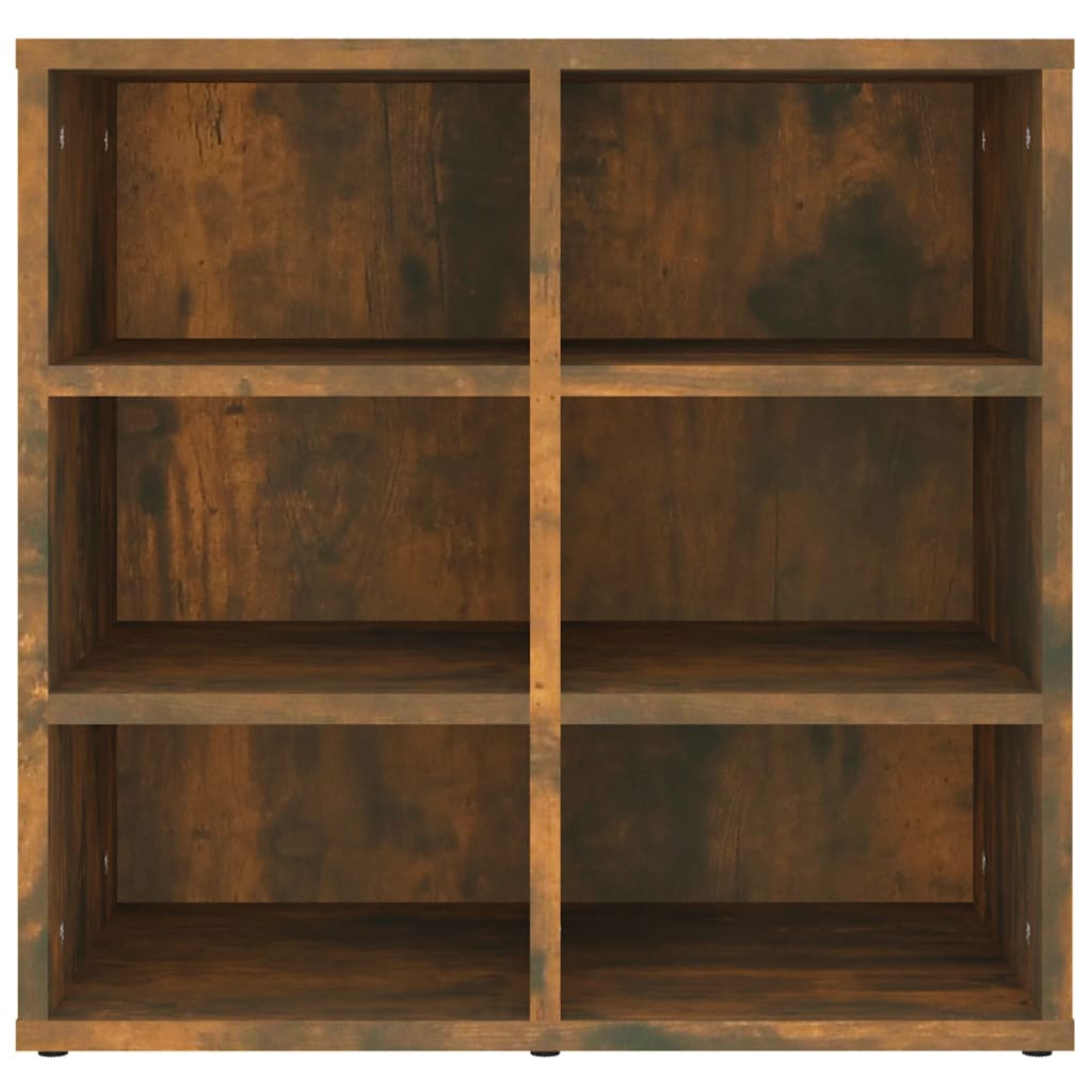 Shoe Cabinet Smoked Oak 52.5x30x50 cm