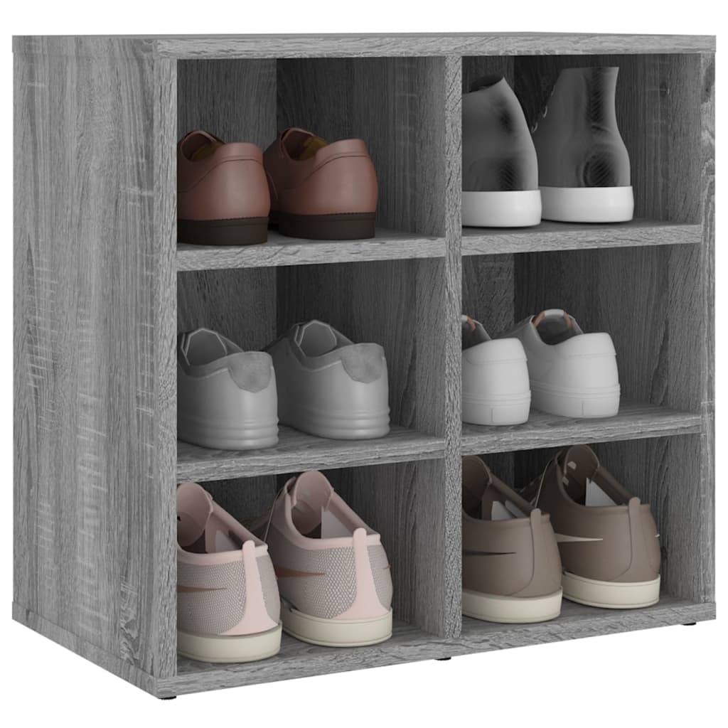 Shoe Cabinets 2 pcs Grey Sonoma 52.5x30x50 cm