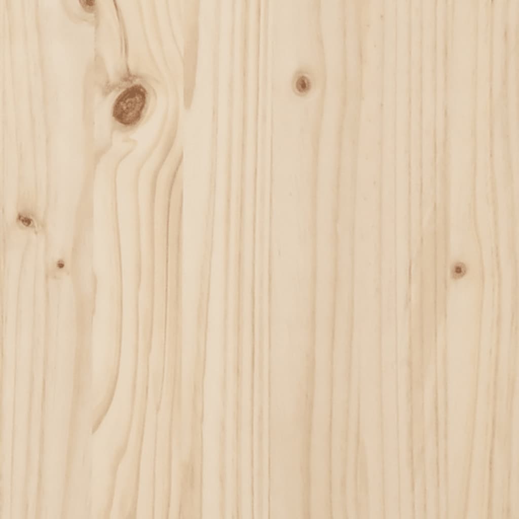 Sun Loungers 2 pcs 199.5x60x74 cm Solid Wood Pine