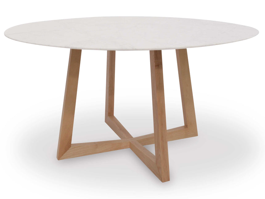 Oydis Round Marble Dining Table