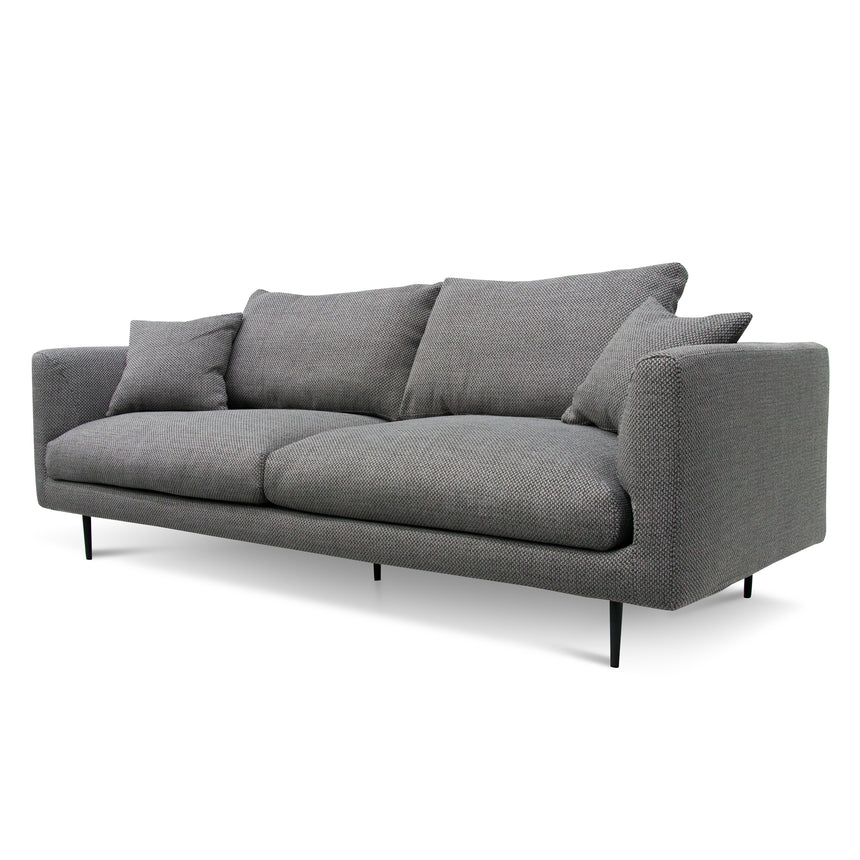 4 Seater Fabric Sofa - Noble Grey