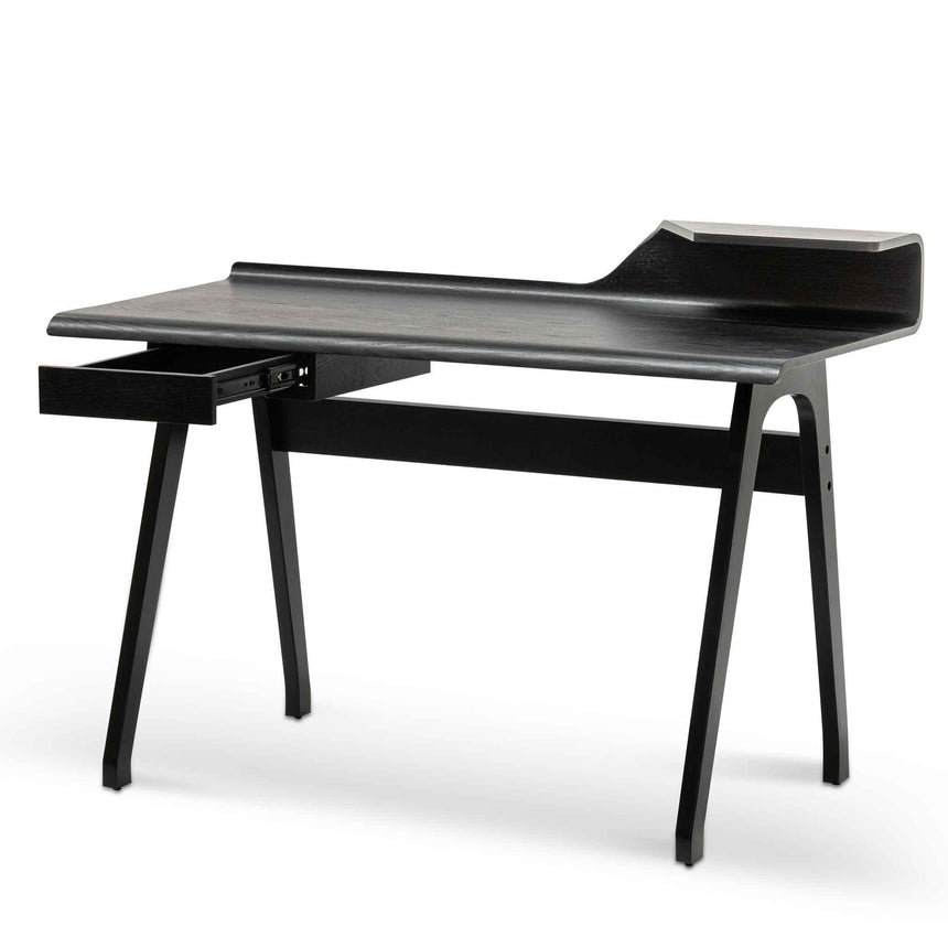 Arild Wooden Home Office Desk - Black