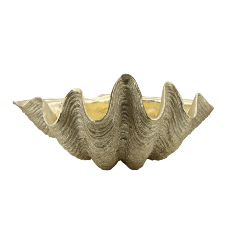 Claudia Clam Shell - Gold