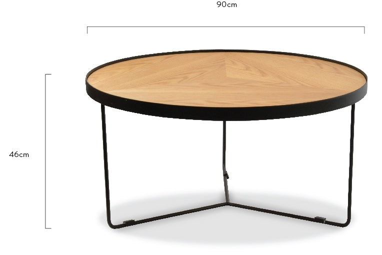 Mia Round Coffee Table