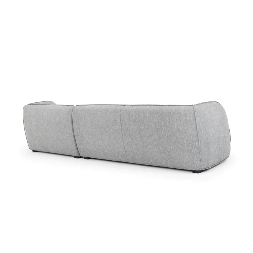 3 Seater Right Chaise Sofa, Grey