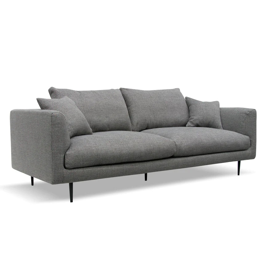 4 Seater Fabric Sofa - Noble Grey