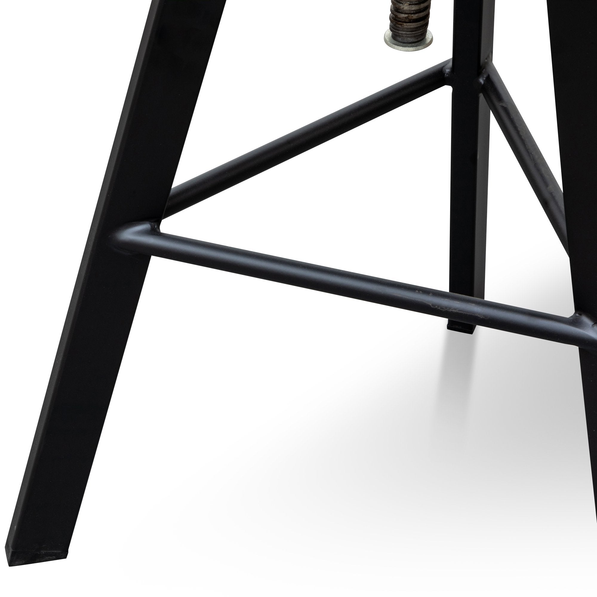 Steel Bar Stool - Black