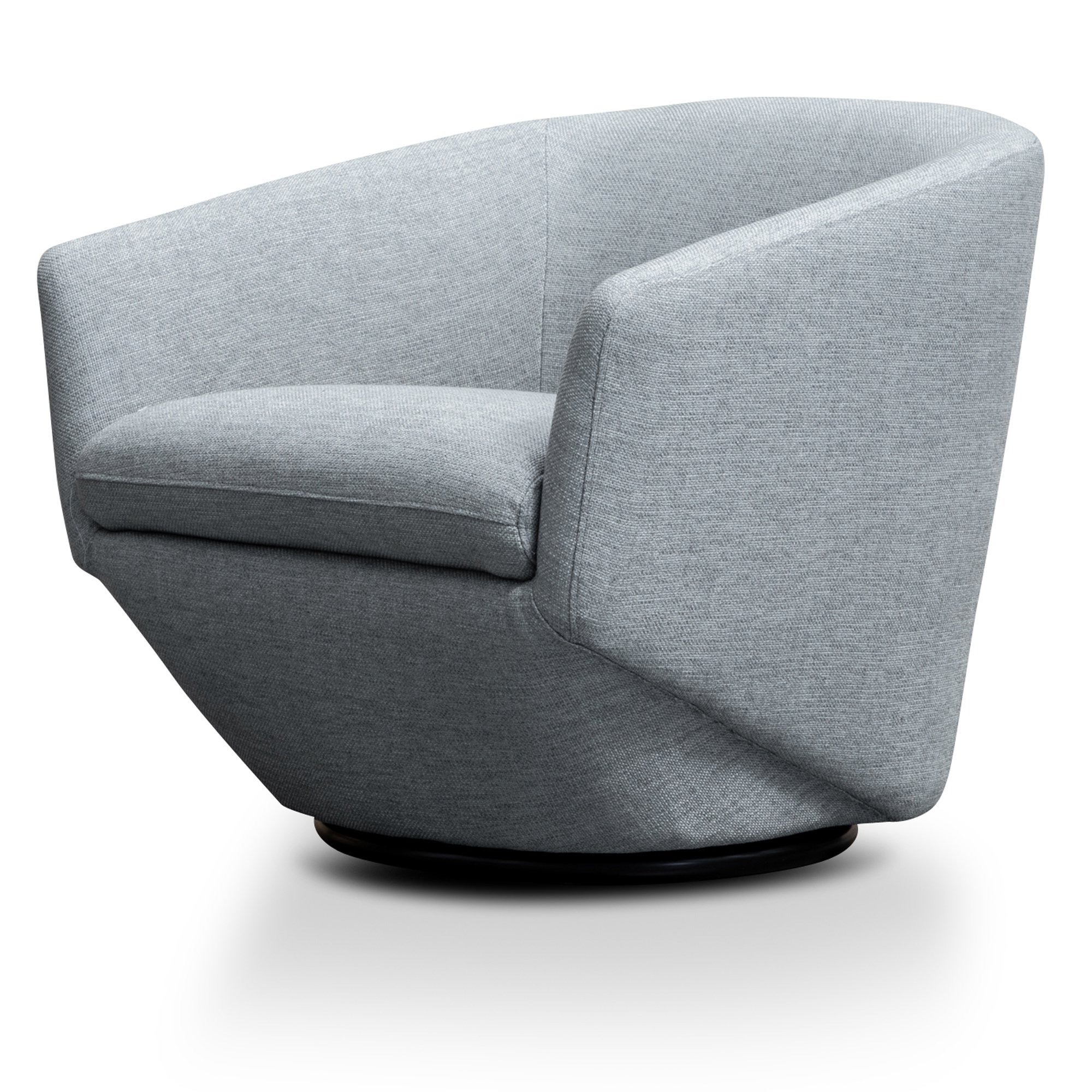 Swivel Lounge Chair - Light Grey