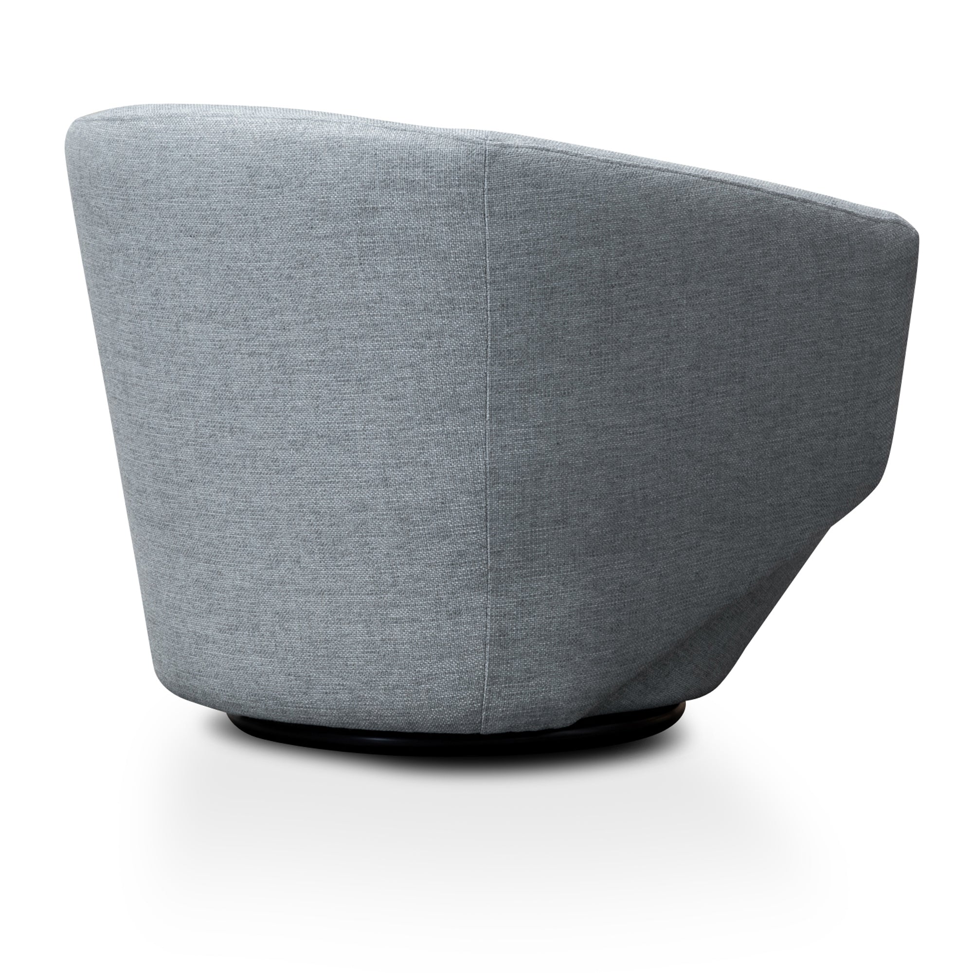 Swivel Lounge Chair - Light Grey - image 3