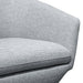 Swivel Lounge Chair - Light Grey - image 4