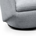 Swivel Lounge Chair - Light Grey - image 10