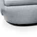 Swivel Lounge Chair - Light Grey - image 7