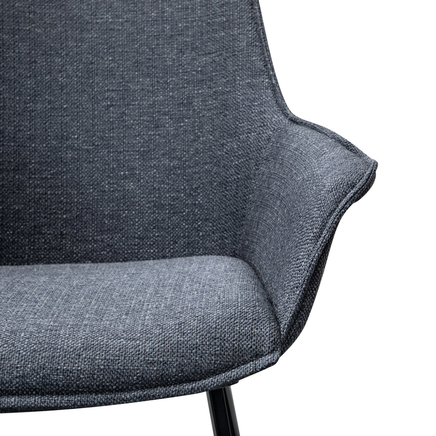 Nanna Dining Chair - Charcoal Grey (Set of 2)