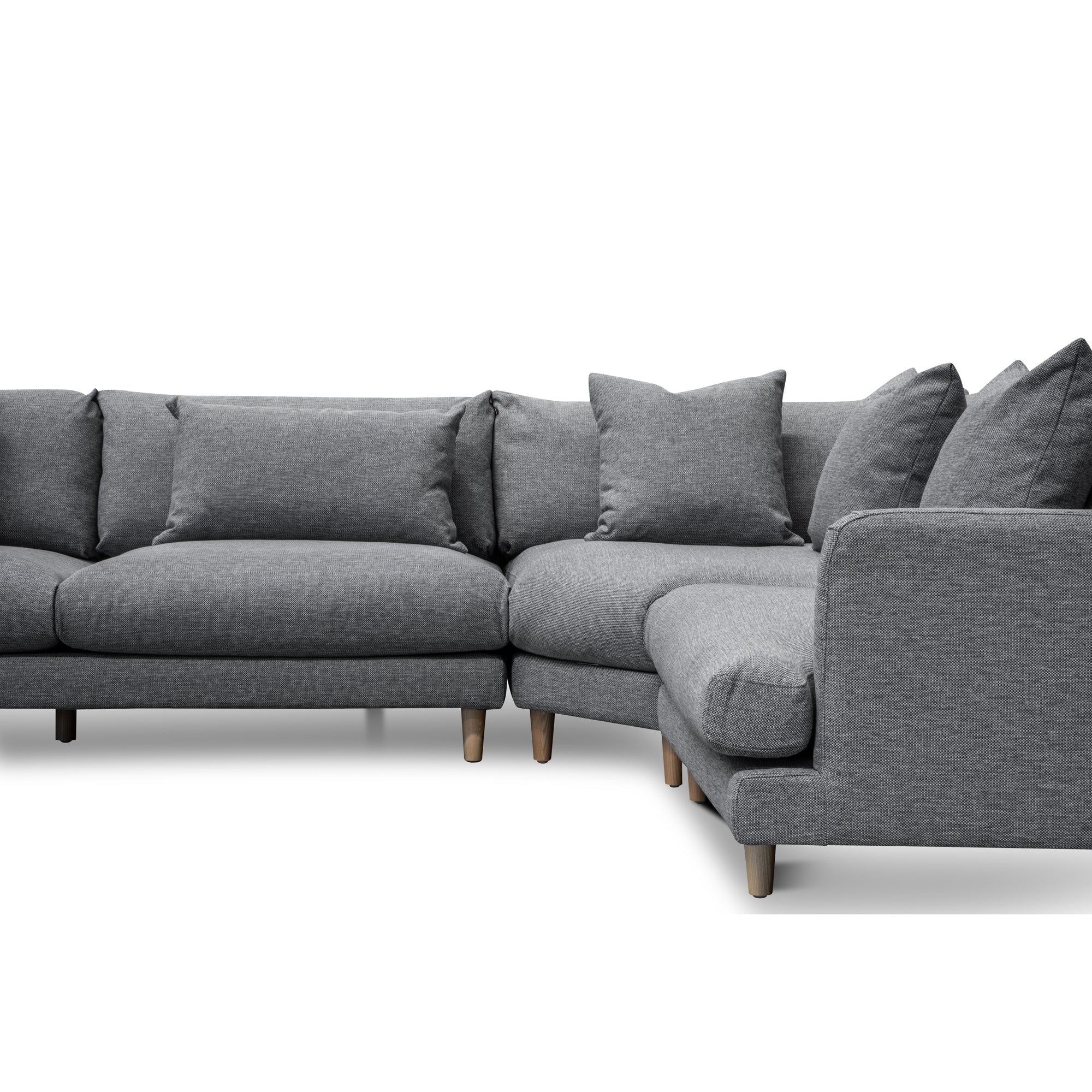 CLC2854-CA Right Return Modular Sofa - Graphite Grey