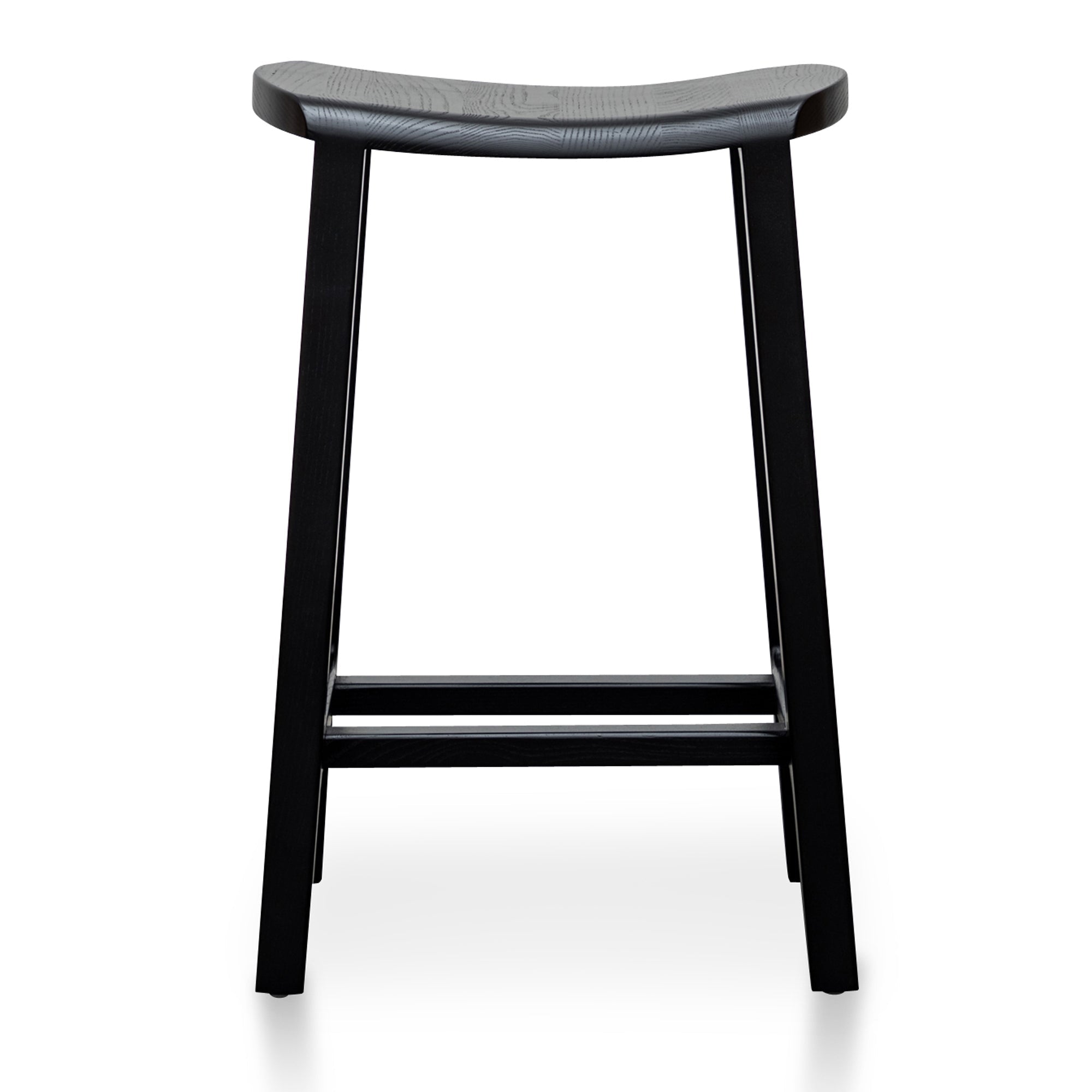Wooden Bar Stool - Black - image 2