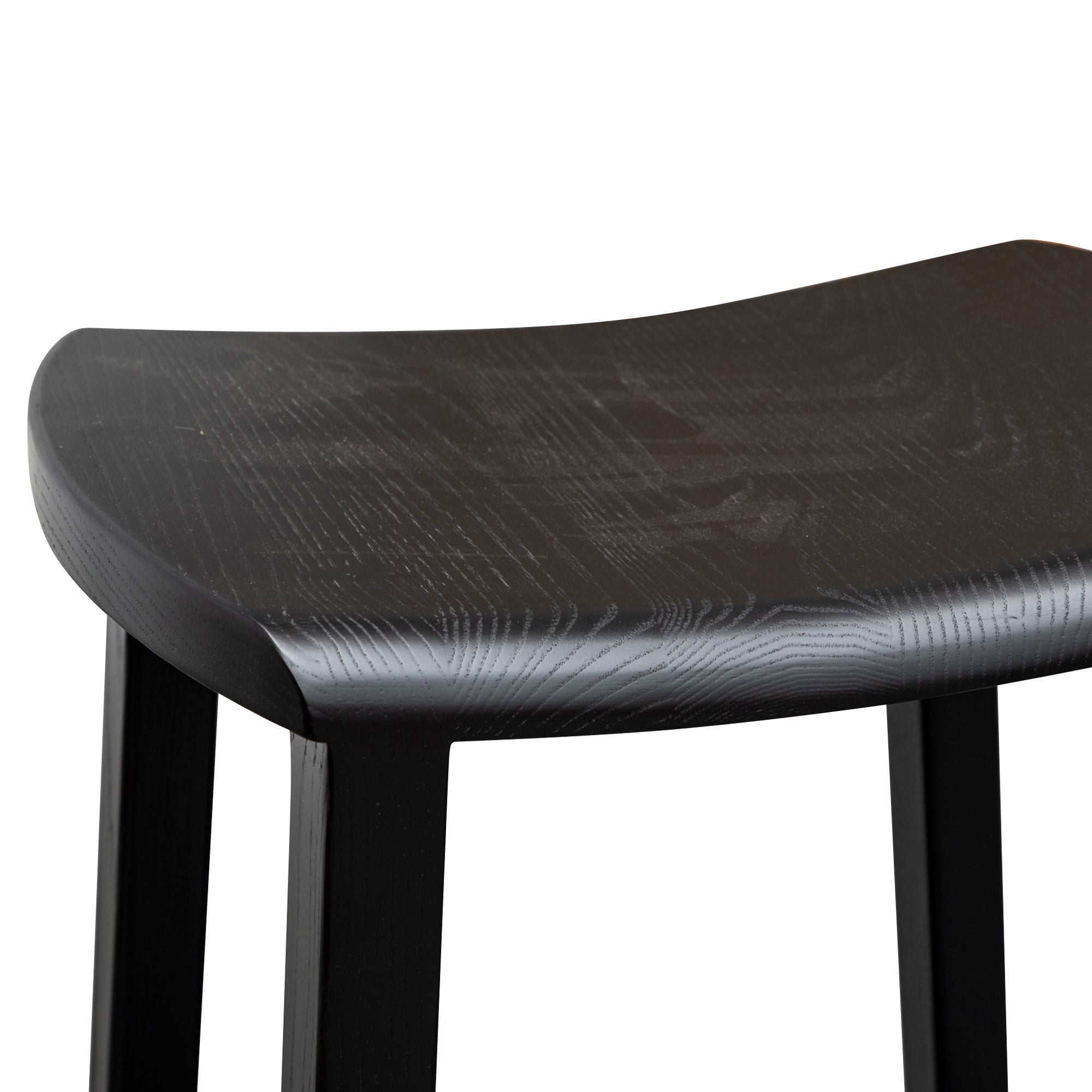 Wooden Bar Stool - Black - image 3