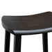 Wooden Bar Stool - Black - image 3