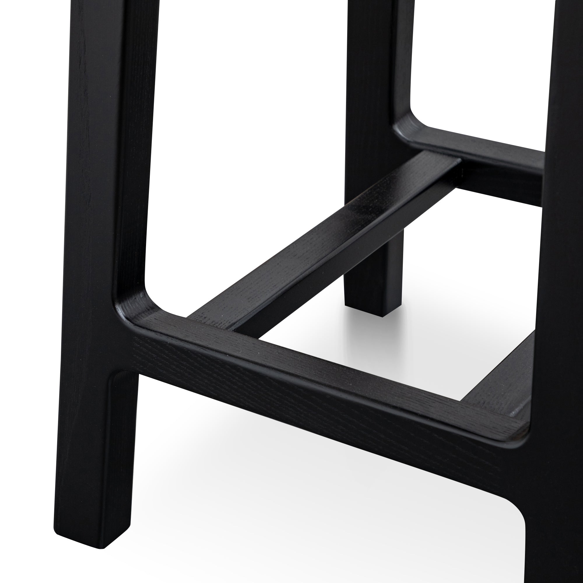 Wooden Bar Stool - Black - image 4