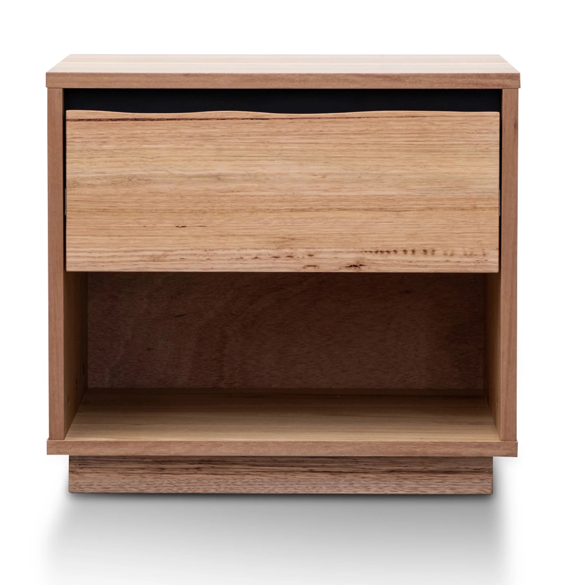 Showcasing Diminara Bedside Table - Messmate ST2894-AW Bedside Table by Calibre Furniturs