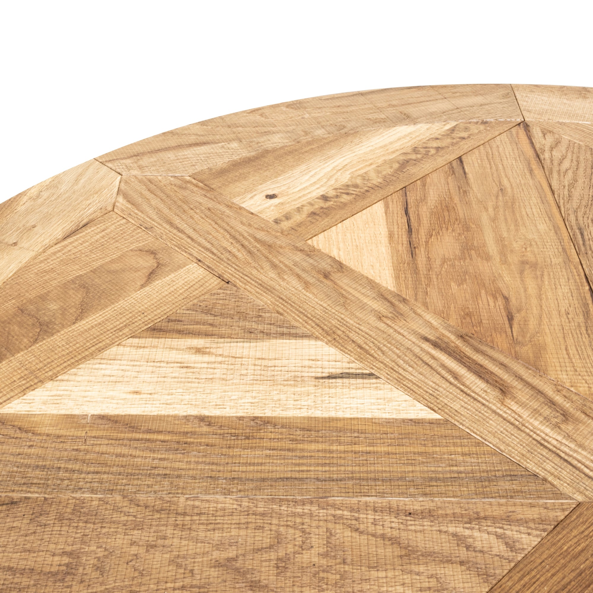 Round Dining Table - Oak - image 6