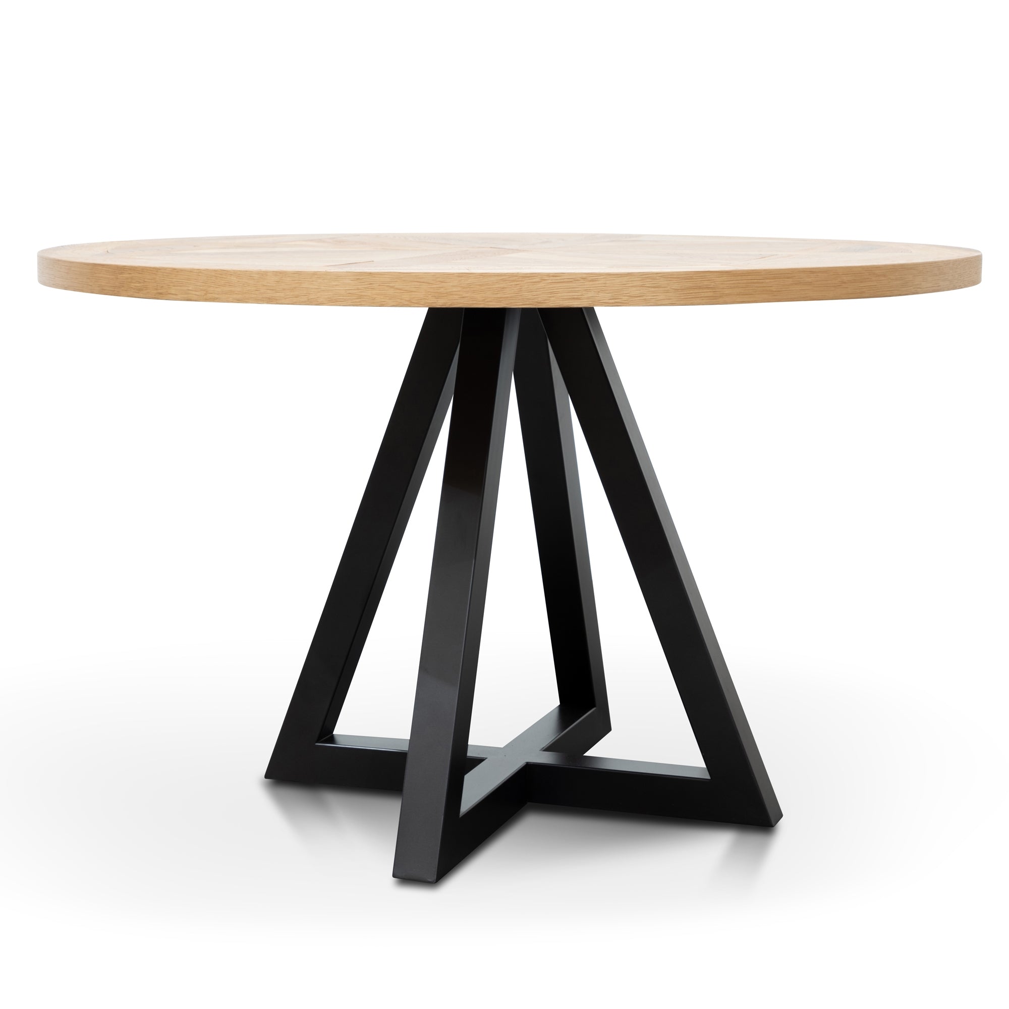 Round Dining Table - Oak - image 5