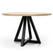 Round Dining Table - Oak - image 5