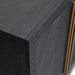 Wide Sideboard - Black and Brass - image 10