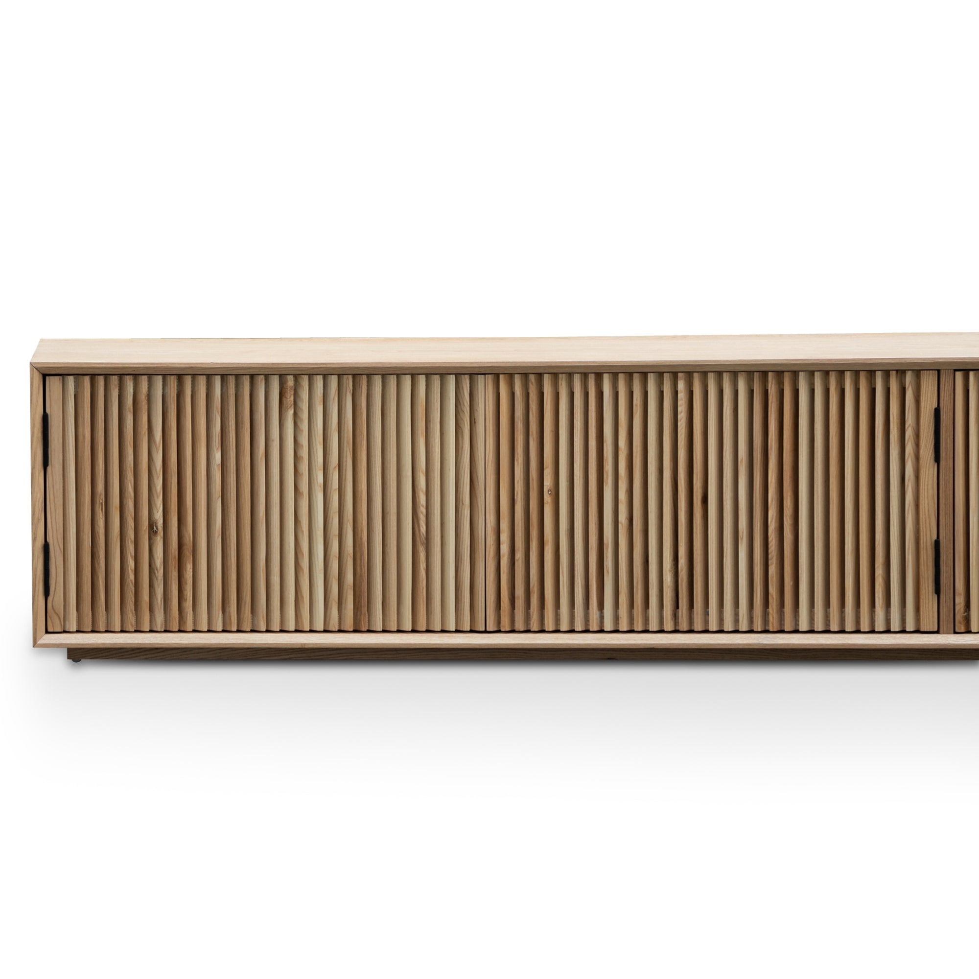 2m Entertainment TV Unit - Natural Ash Veneer - image 8