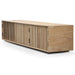 2m Entertainment TV Unit - Natural Ash Veneer - image 6