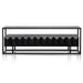 1.8m Entertainment TV Unit - Full Black - image 4