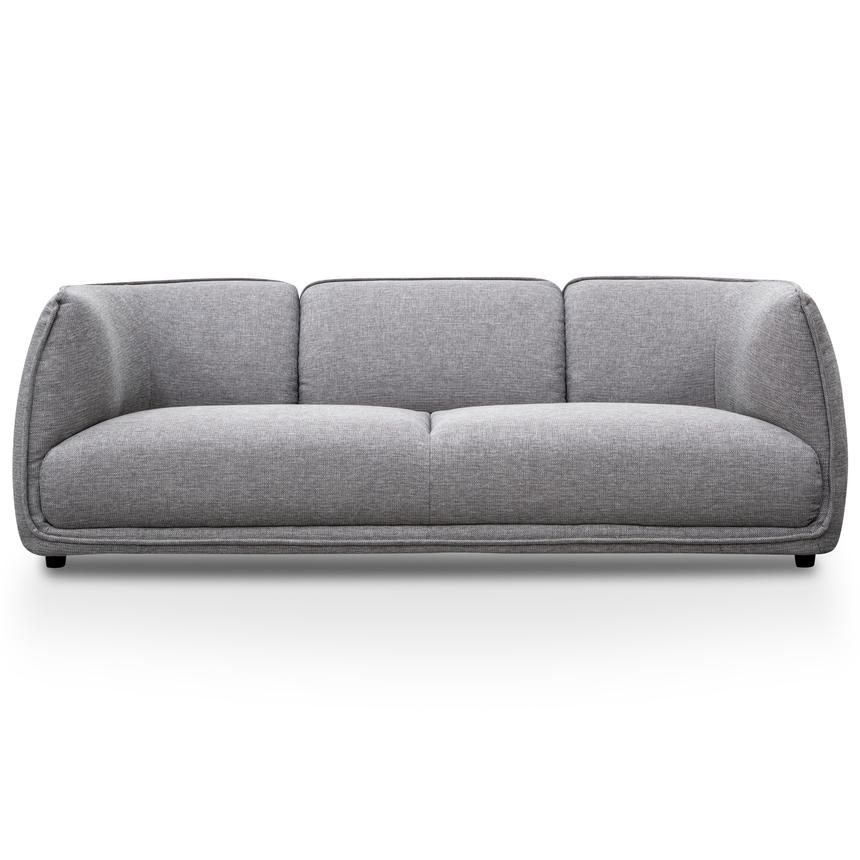 3 Seater Fabric Sofa- Graphite Grey
