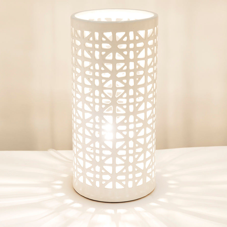 Oprah Table Lamp - White