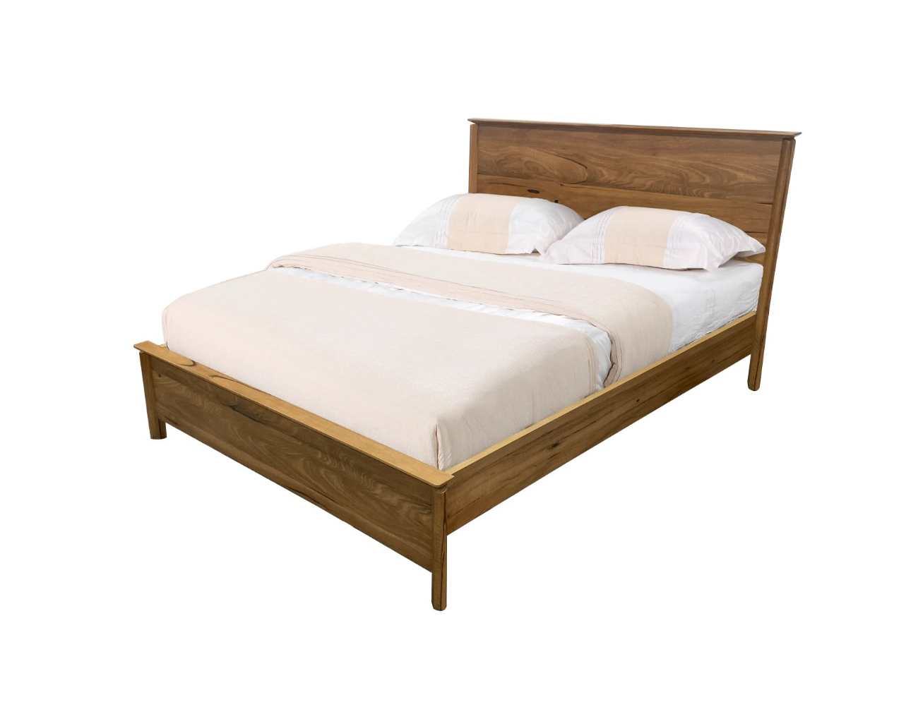 Atherton Marri Wood Bed - Natural