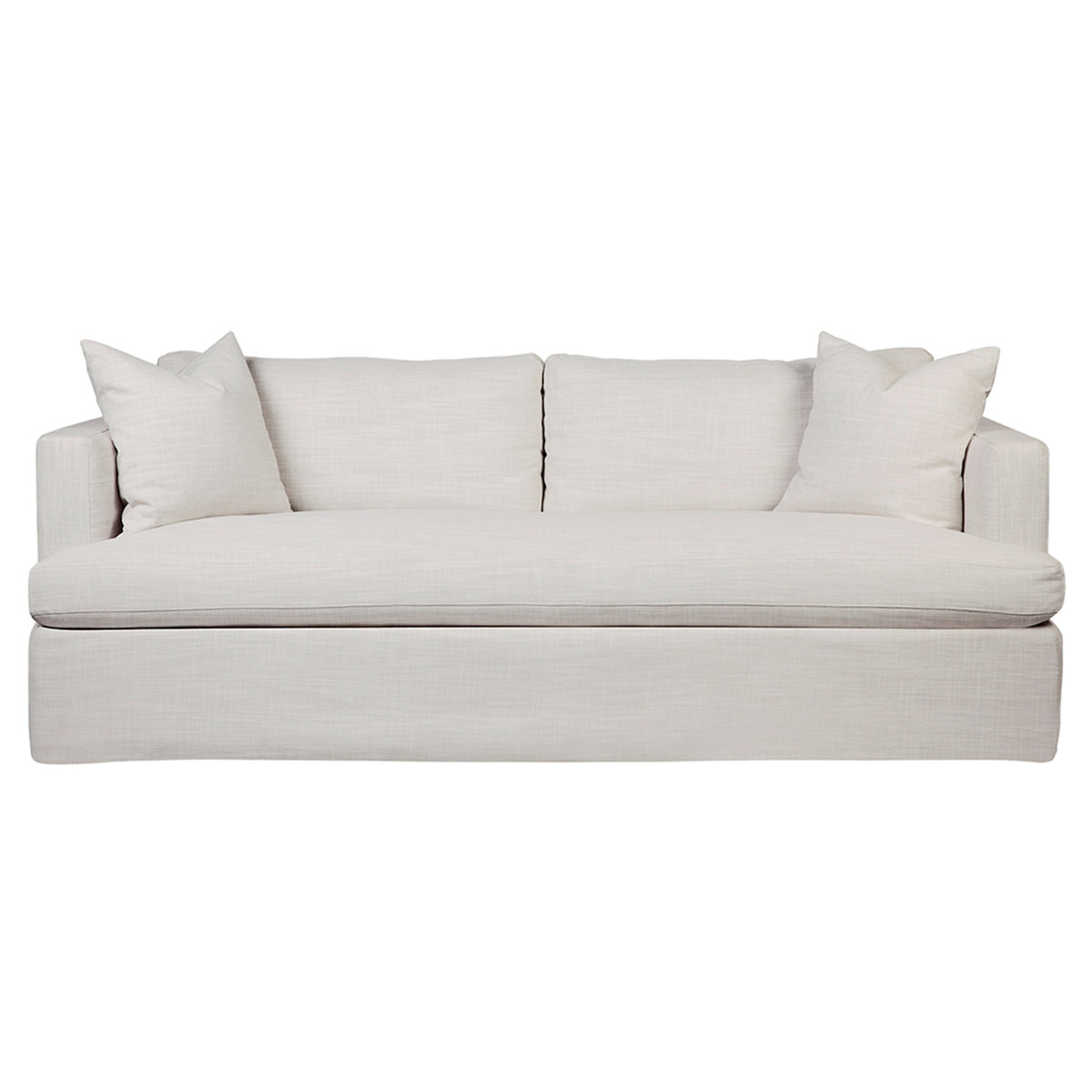 Birkshire Loose Cover 3 Seater Sofa - Off White Linen