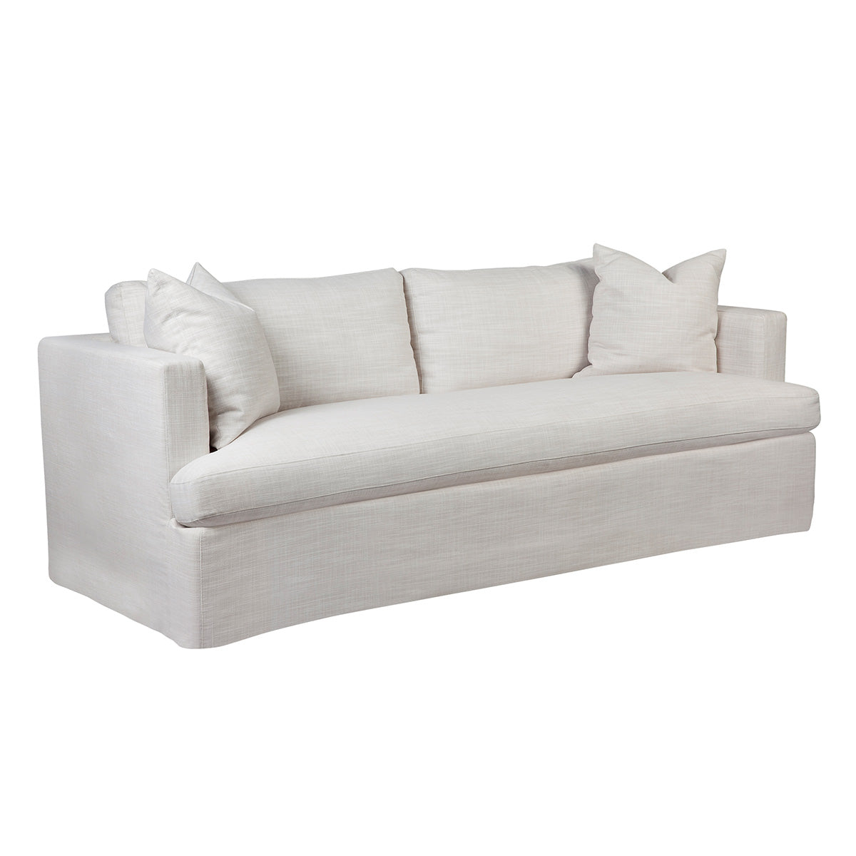 Birkshire Loose Cover 3 Seater Sofa - Off White Linen