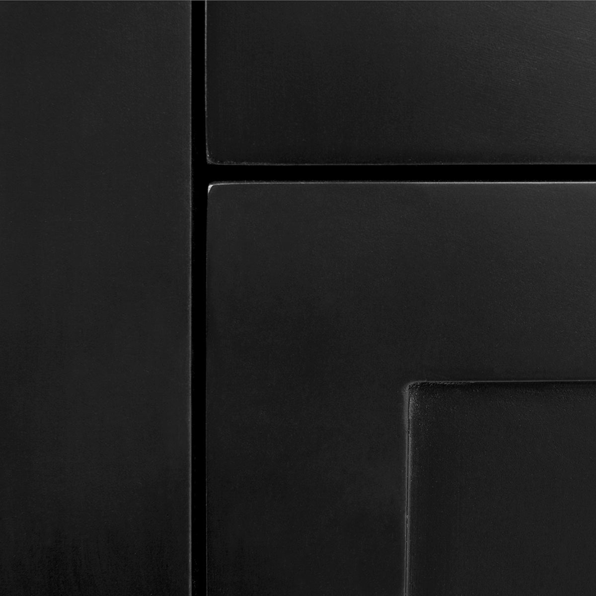 Soloman Bedside Table - Small Black