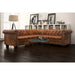 Chesterfield Corner Sofa Artificial Leather