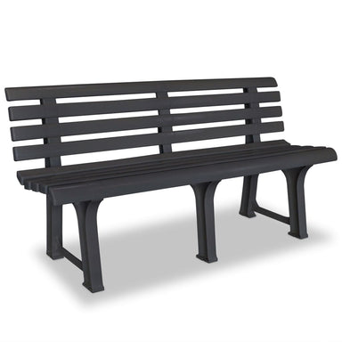 Garden Bench 145.5 Cm Plastic