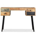 Writing Desk 110X50X76 Cm Solid Reclaimed Teak