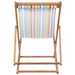 Folding Beach Chair Fabric And Wooden Frame