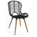 Dining Chairs 6 Pcs Natural Rattan