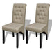 Dining Chairs 6 Pcs Fabric