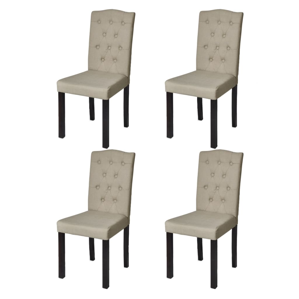 Dining Chairs 2 Pcs Fabric