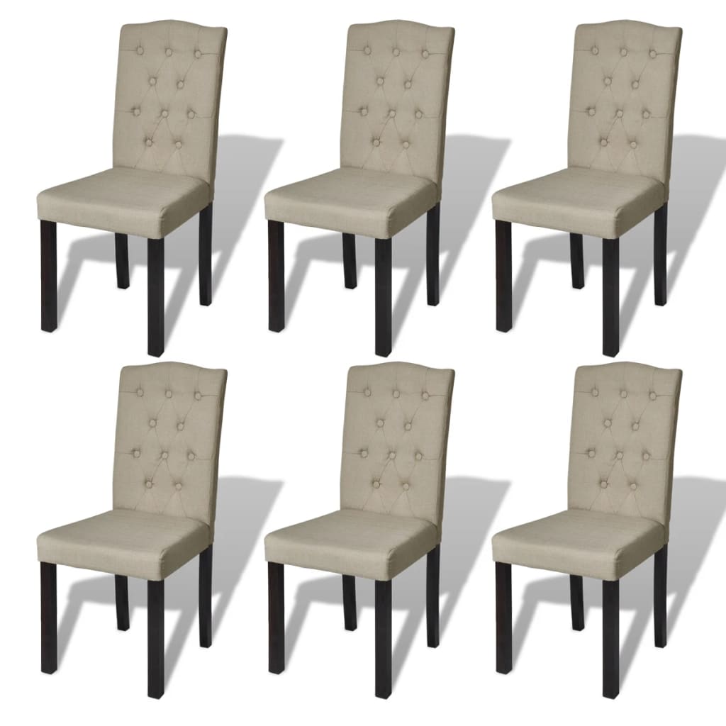 Dining Chairs 2 Pcs Fabric