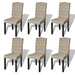 Dining Chairs 2 Pcs Fabric