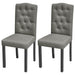 Dining Chairs 2 Pcs Fabric