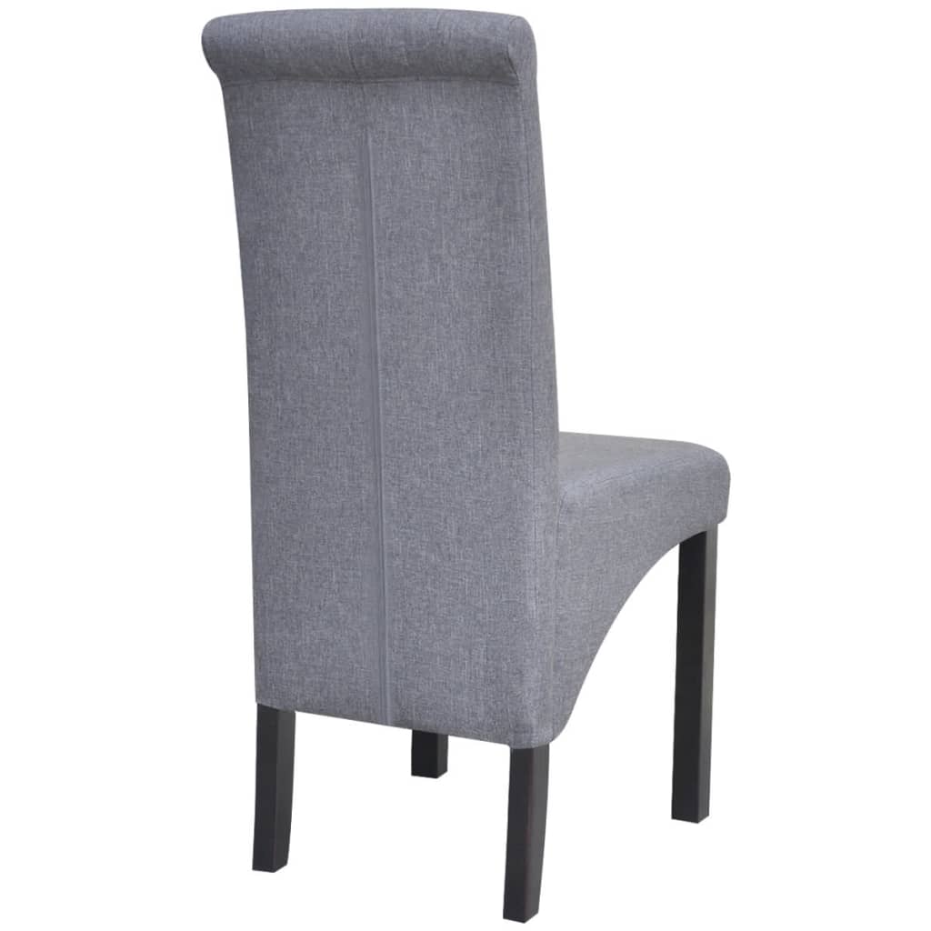 Dining Chairs 6 Pcs Fabric