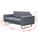 2-Seater And 3-Seater Sofa Set